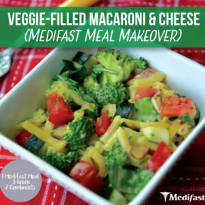 Veggie-Filled Macaroni & Cheese (Medifast Meal Makeover)