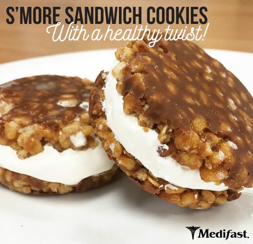 Try These Healthy S'more Sandwich Cookies!
